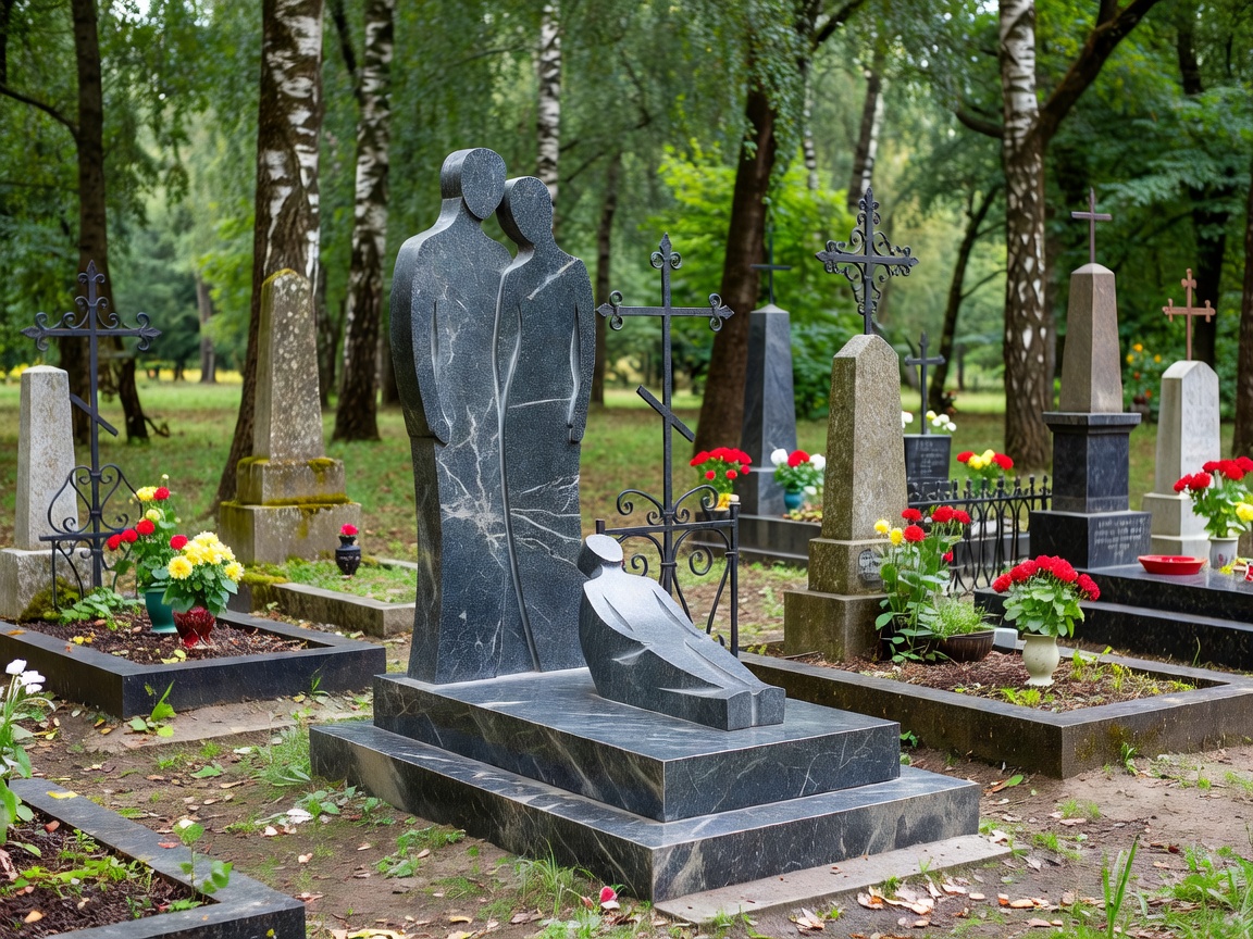 Памятник на двоих: кому подходит семейный мемориал и как выбрать подходящий вариант